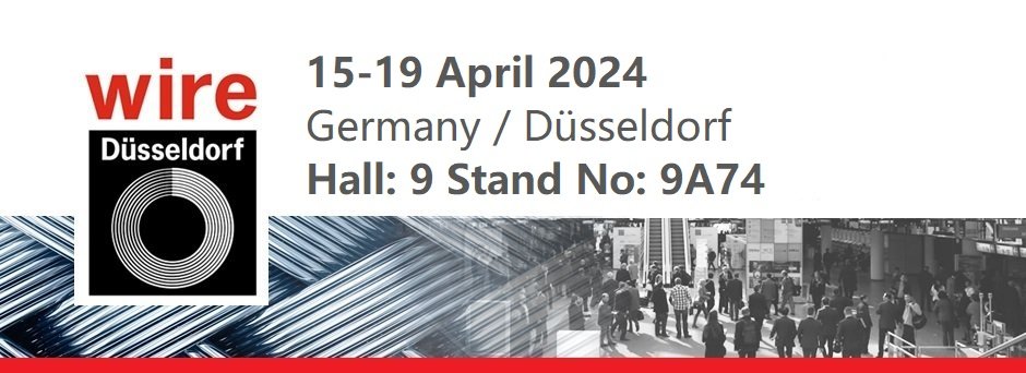 Visit our stand on Wire & Tube 2022 Exhibition in Germany